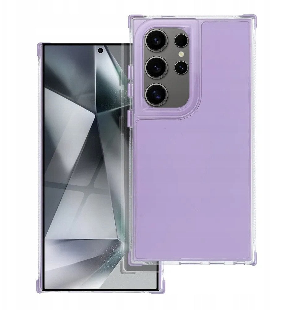 Futerał MATRIX do SAMSUNG S25 purpurowy