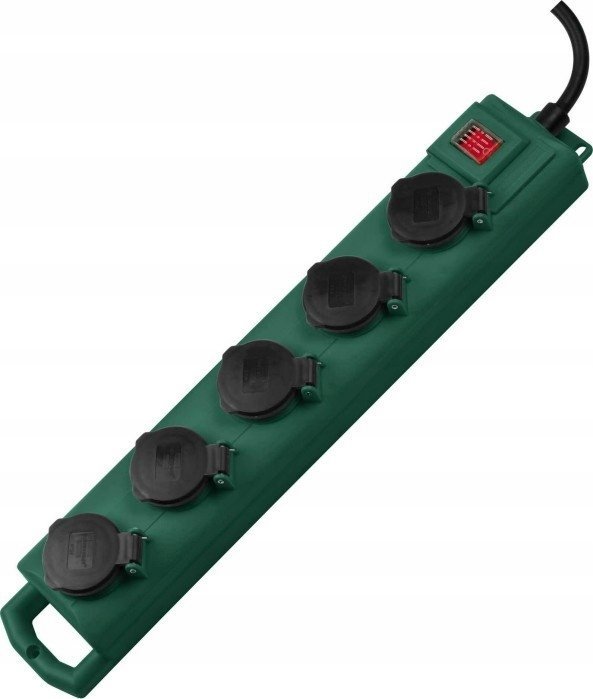 Brennenstuhl Brennenstuhl SuperSolid SL-554 Garden Extension Socket 5m 5fold