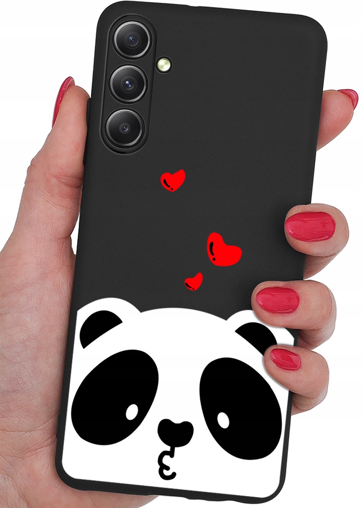 krainaGSM ETUI do Samsung Galaxy S24 CASE wzory SOFT MATT PLECKI + SZKŁO 9H