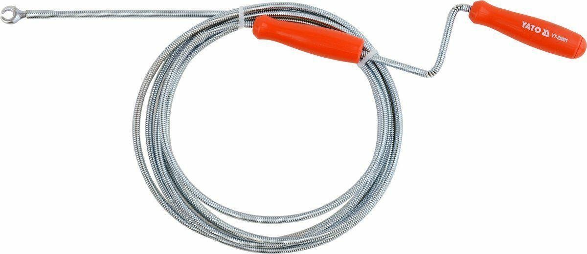 Yato YATO SPIRALA DO CZYSZCZENIA KANALIZACJI 3m x 5mm