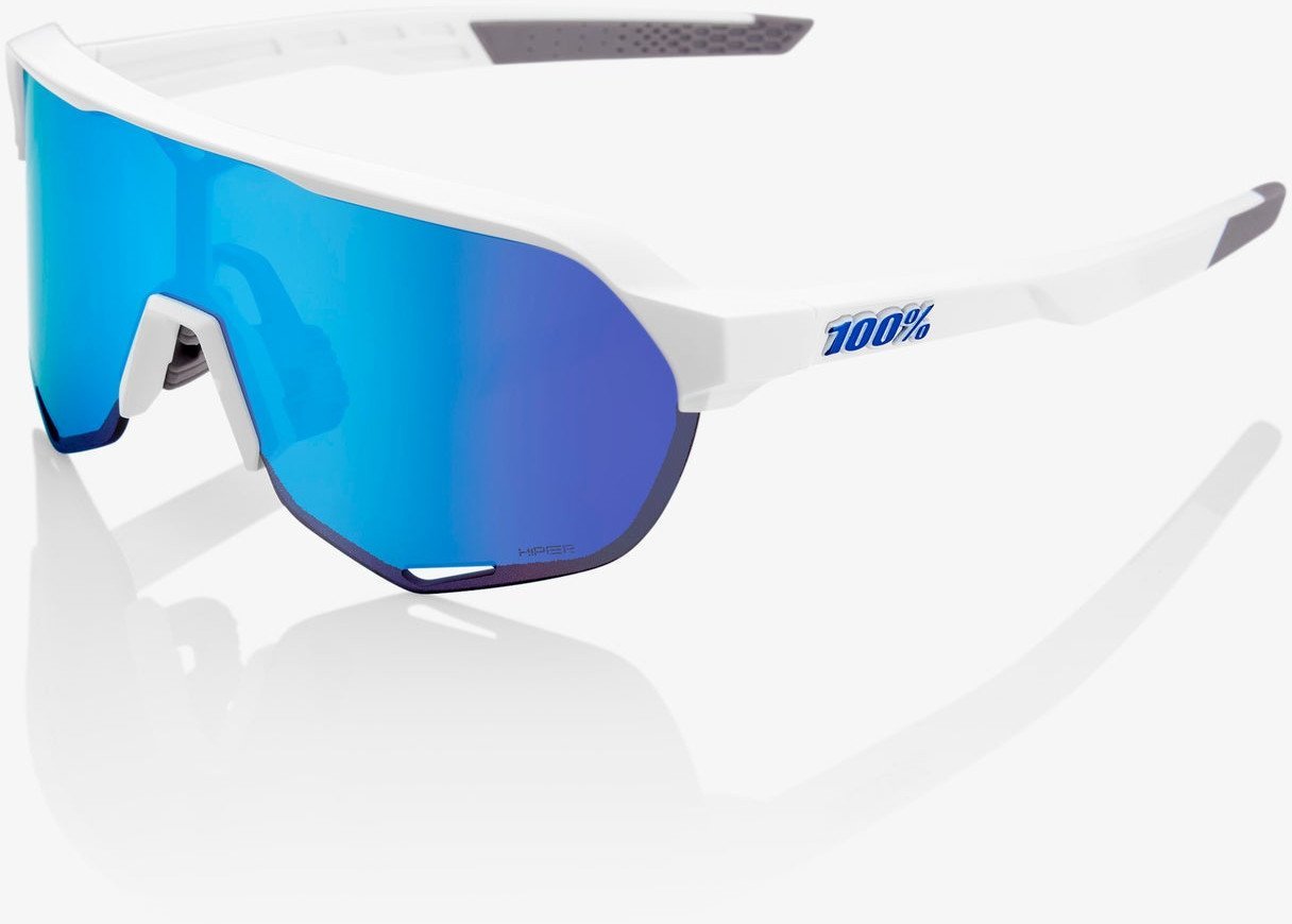 100percent S2 HiPER Mirror Lens Matte White