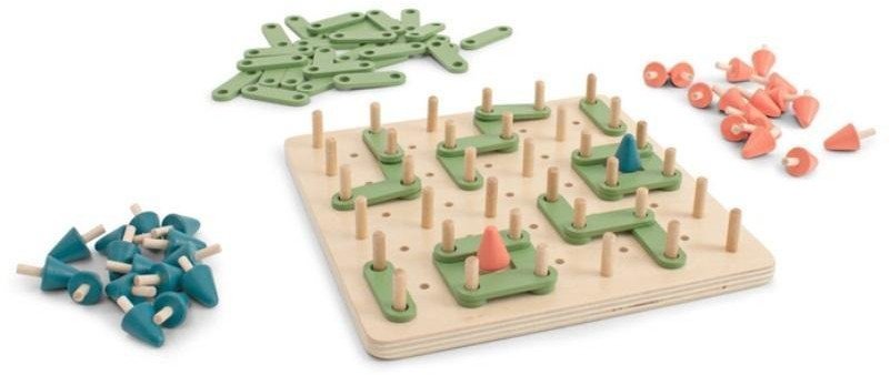 Drewniana gra Połącz kropki - Zasadź drzewo