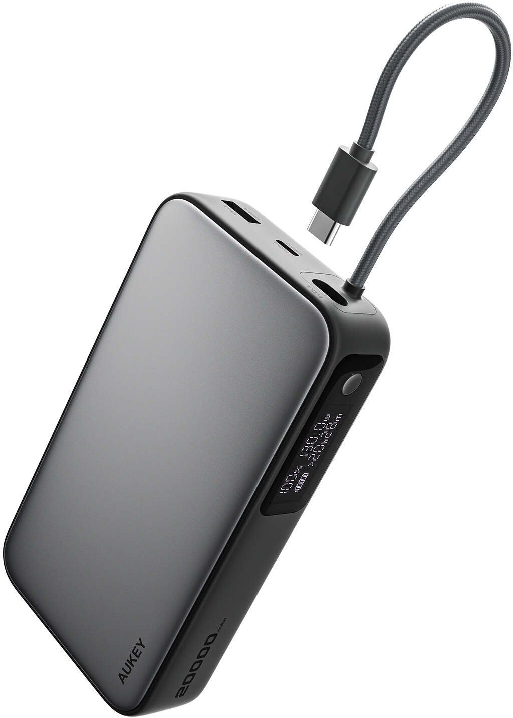 Powerbank Aukey PB-Y48 Spark Sling 20000mAh Szary