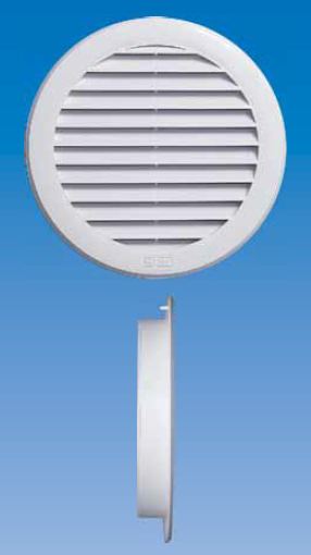 Maxpol Kratka okrągła fi150 185mm biała - 025