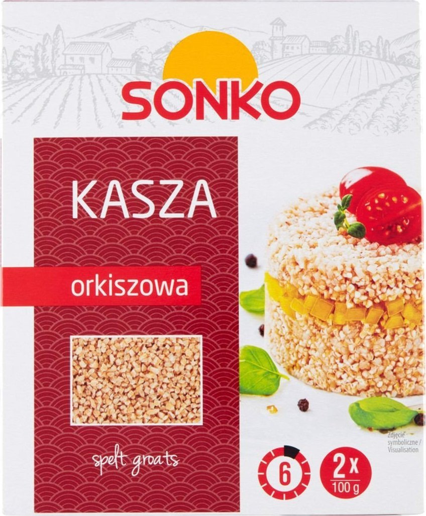 SONKO Sonko Kasza orkiszowa 200 g (2 x 100 g)