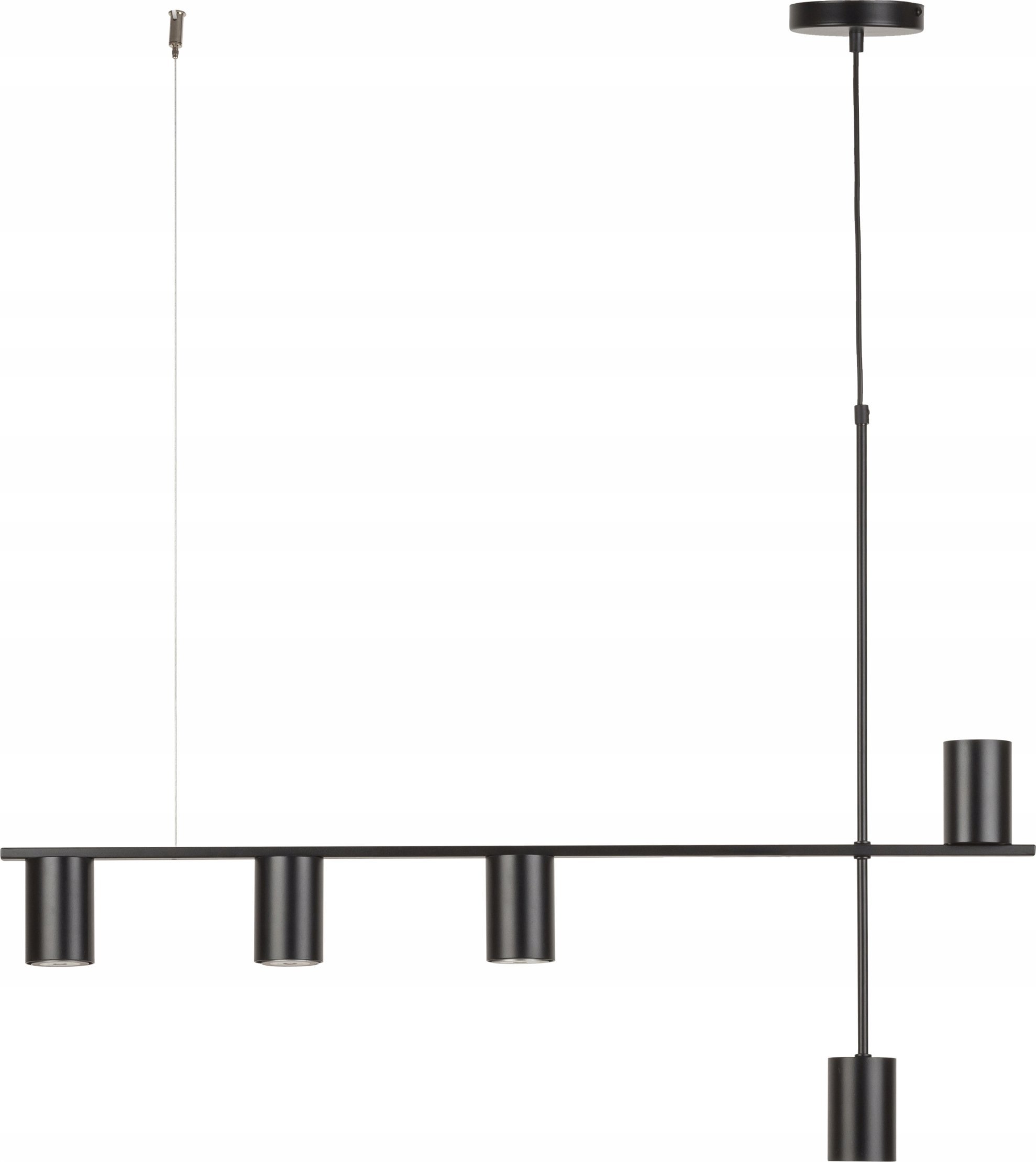 Lampa wisząca Sigma Sigma Vendo 33692 lampa wisząca zwis 5x25W GU10 czarna