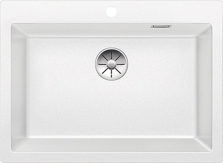 Zlewozmywak Blanco Pleon 8 Silgranit biały z korkiem InFino (523047)