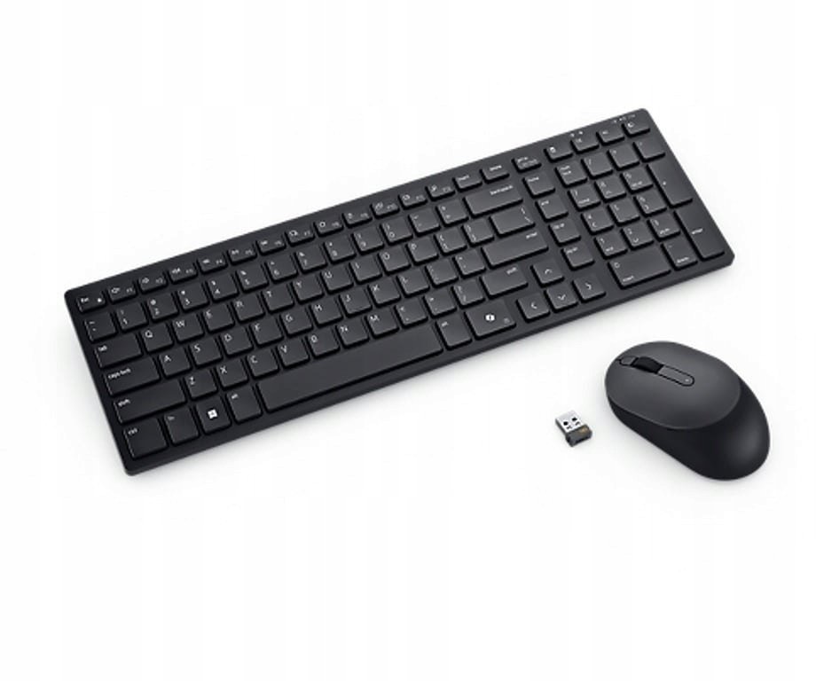 Klawiatura + mysz Dell DELL Silent Keyboard and Mouse - KM555 - Czeski/Słowacki (QWERTZ)