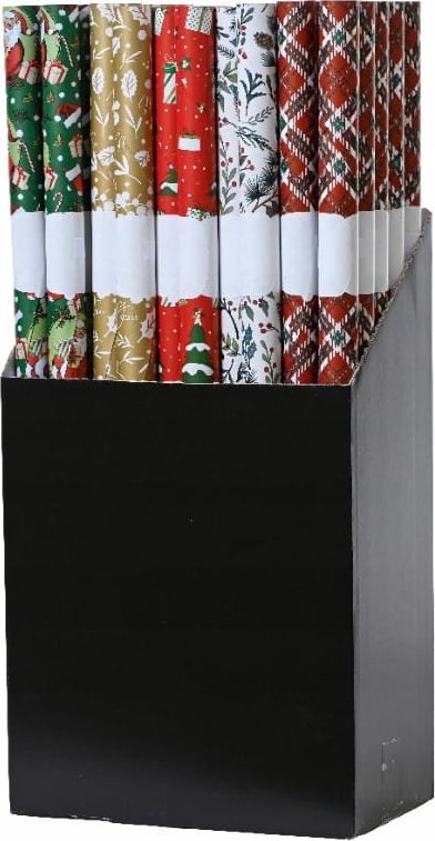 Kaemingk Papier świąteczny do pakowania prezentów 70x200cm