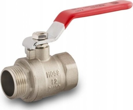 Zawór kulowy do wody GW/GZ 3/4" (DN20); KW020012.8022