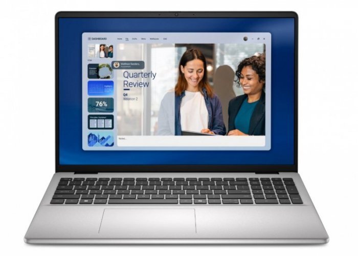 Laptop Dell DC16256 AMD Ryzen™ 7 PRO 250 Laptop 40,6 cm (16") Full HD+ 16 GB DDR5-SDRAM 1 TB SSD Wi-Fi 6E (802.11ax) Windows 11 Pro Platyna, Srebrny