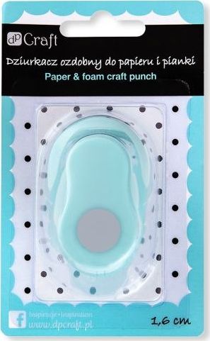 Dalprint Dziurkacz ozdobny do papieru i pianki DPCRAFT 1, 6cm Koło Dalprint