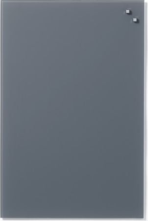 NAGA Szklana tablica magnetyczna szara 40x60 (10510N)