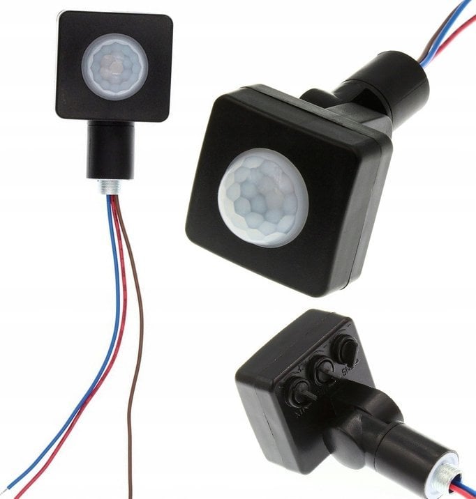 Rosfix CZUJNIK RUCHU ZMIERZCHU PIR DO LAMP HALOGEN HALOGENOWYCH 230VAC 100W ROSFIX