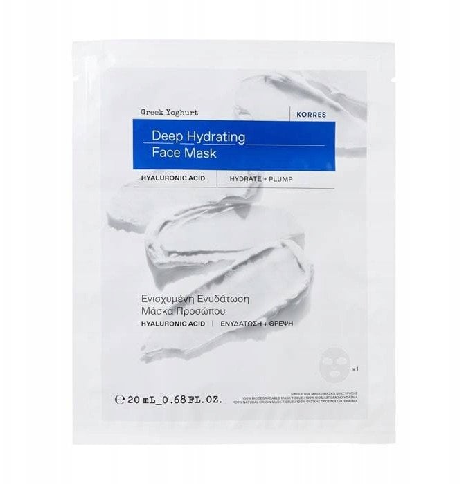 KORRES_Greek Yoghurt nawilżająca maska w płachcie 20ml