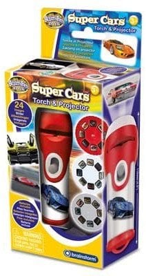 Brainstorm Latarka i projektor - Supersamochody