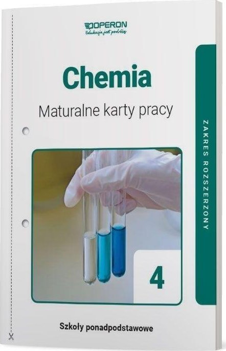Chemia LO 4 Maturalne karty pracy ZR OPERON