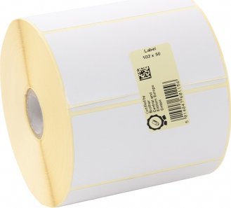 Brother Etykieta termotransferowa - rozmiar 102x50 - 1700 etykiet w rolce (LCE1E050102127P)