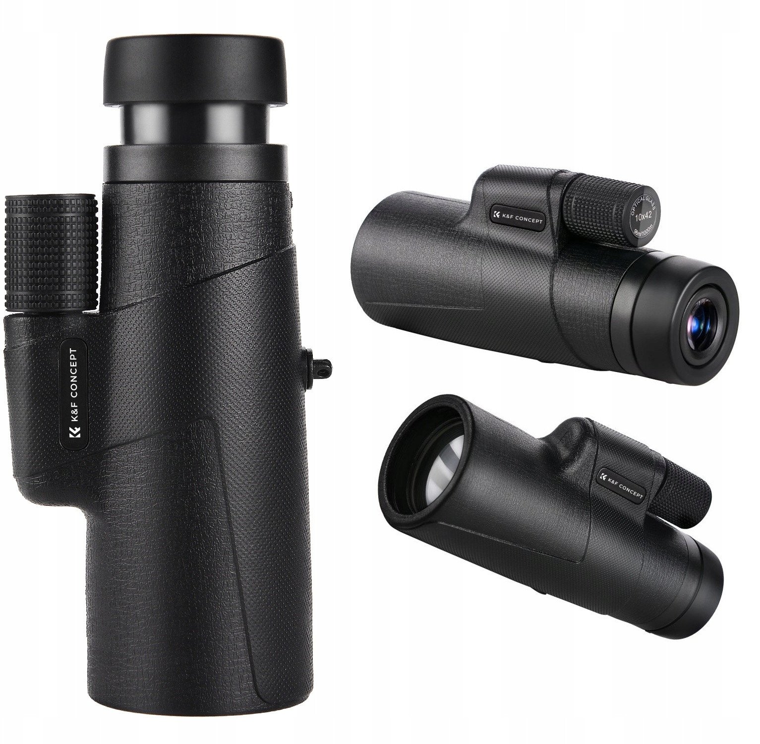 Monokular Luneta K&F CONCEPT Azot 10x 42mm 10x42 BaK4 IP65 + Etui / KF33.090