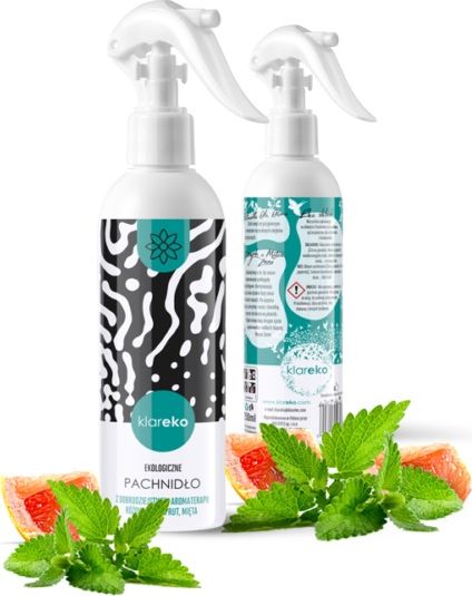Klareko KLAREKO_Pachnidło perfumy dla domu w sprayu Różowy Grejfrut Mięta 250ml