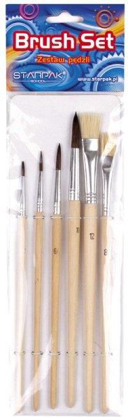 Starpak Pędzle 6szt (133502)