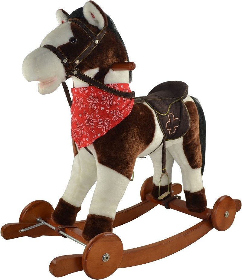 Nefere Konik na biegunach interaktywny Łatek dźwięk+ruch