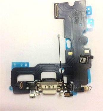 ZŁĄCZE GNIAZDO TAŚMA ŁADOWANIA MIKROFON IPHONE 7 BIAŁY standard