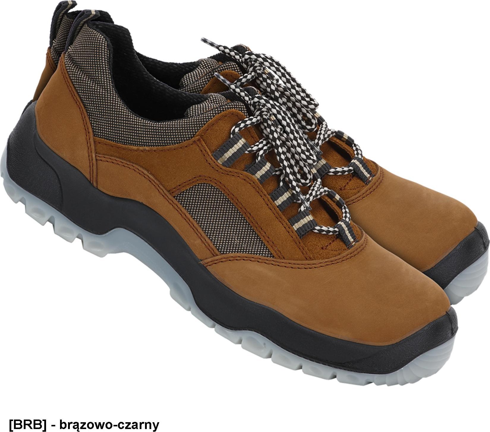 PPO BPPOP62N S1 SRC - półbuty bezpieczne, skóra nubukowa, podnosek, krótkotrwały kontakt do 120C, antyelektrostatyczne 42