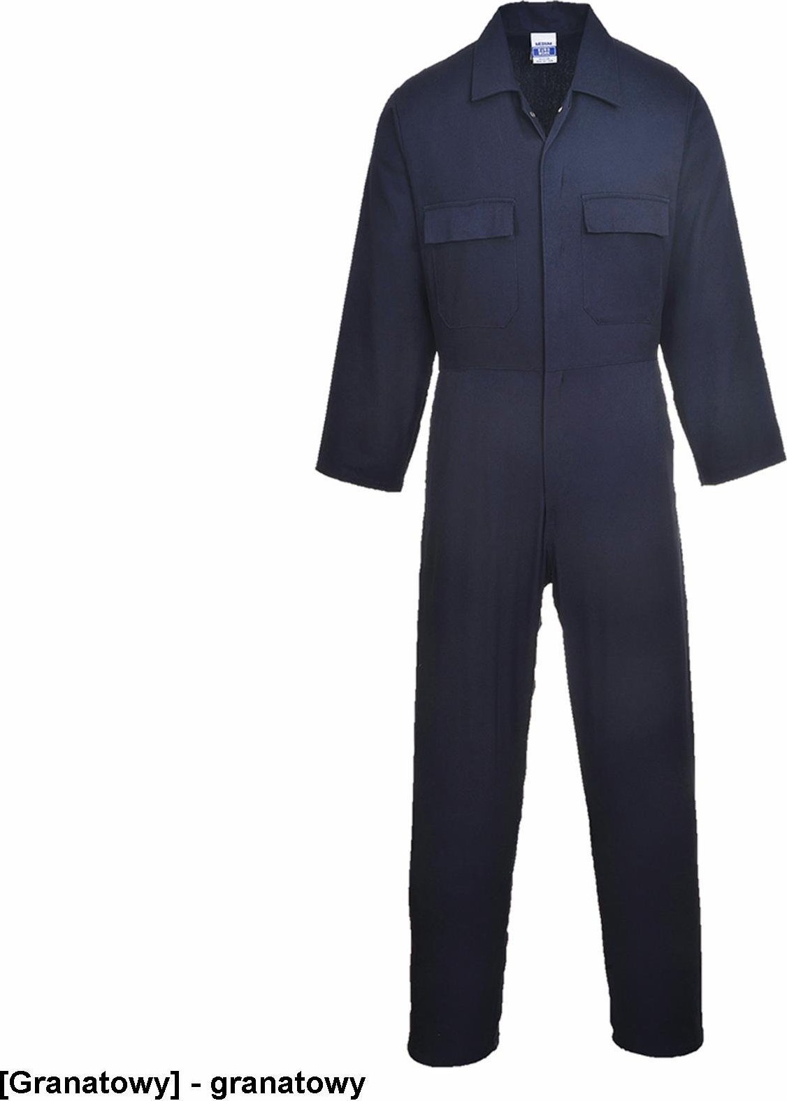Portwest S998 - Kombinezon bawełniany Euro Work - granatowy 2XL