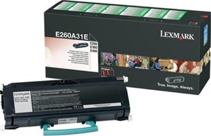 Toner Lexmark E260A31E Black Original (E260A31E)