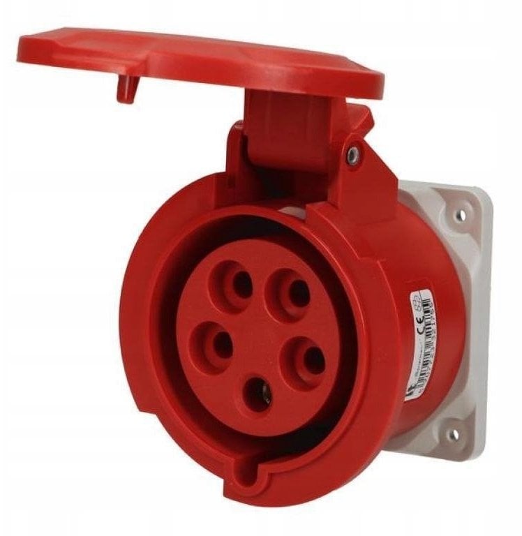 Gniazdo tablicowe proste 32A 5P 400V IP54 SP23373
