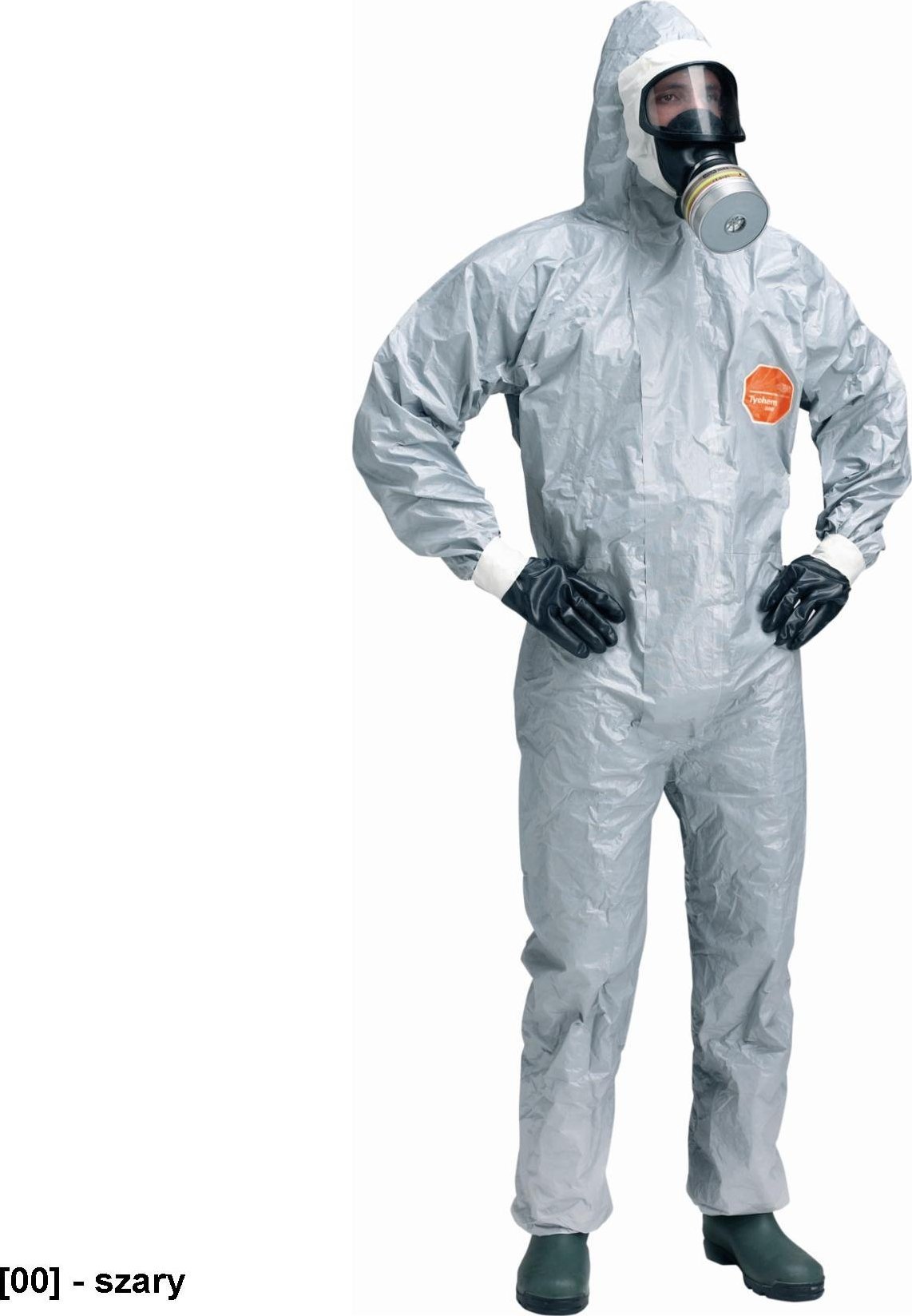 CERVA TYCHEM F- KOMBINEZON Z KAPTUREM M