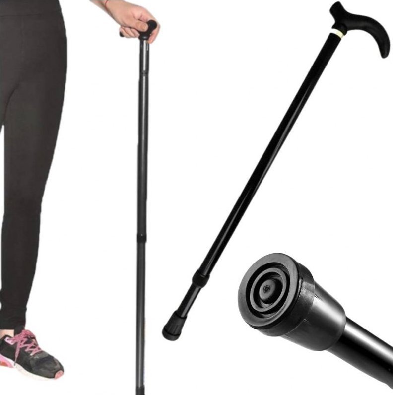 PrzydaSie Laska Inwalidzka Ortopedyczna Aluminiowa Regulacja