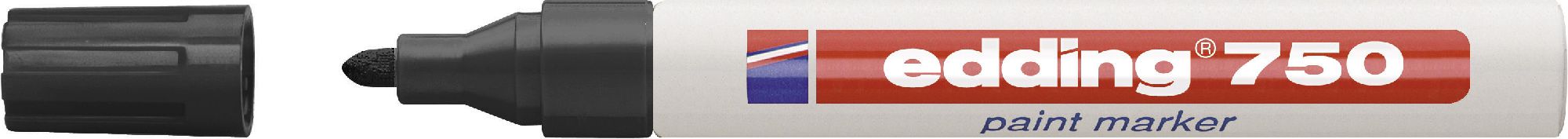 Edding Marker lakierowy 750 czarny (EG1027)