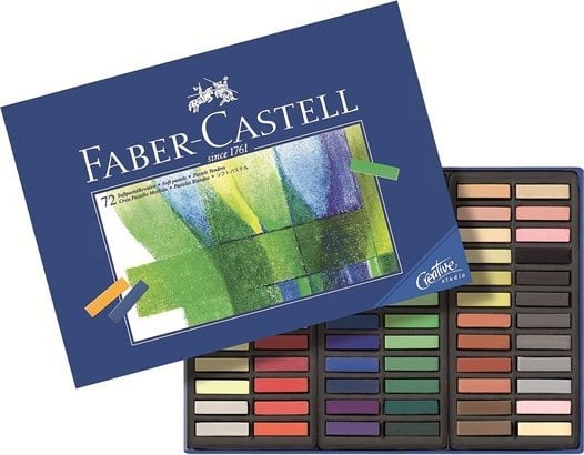 Faber-Castell FABER-CASTELL Softpastellkreiden Mini 72er Kartonetui 3 Stk