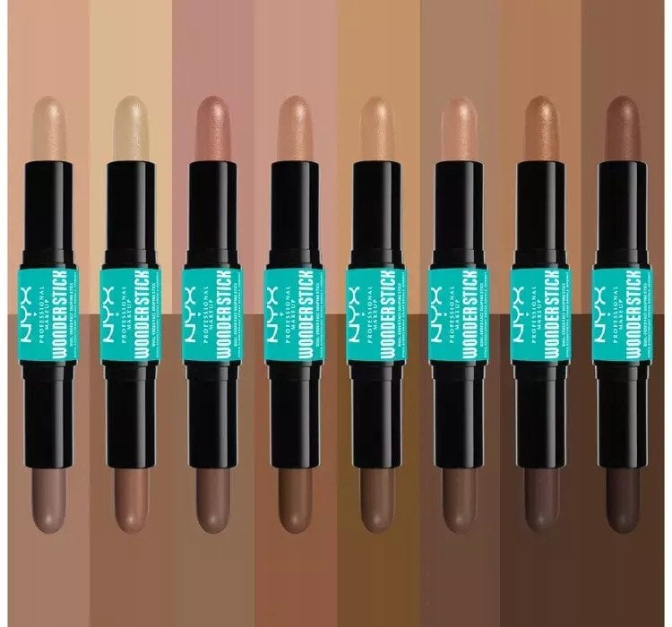 Nyx, Wonder Stick Duo, Rich, Contour Stick, 4 g For Women