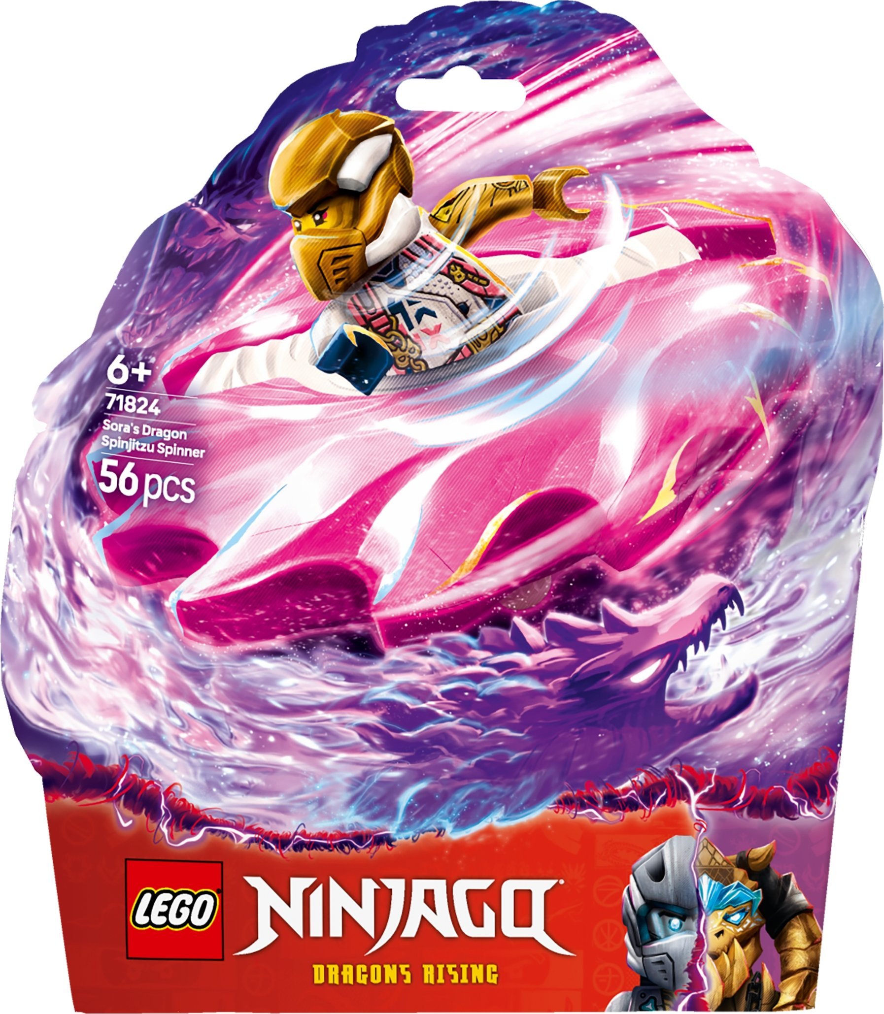 Ninjago Smoczy spinner Spinjitzu Sory (71824)