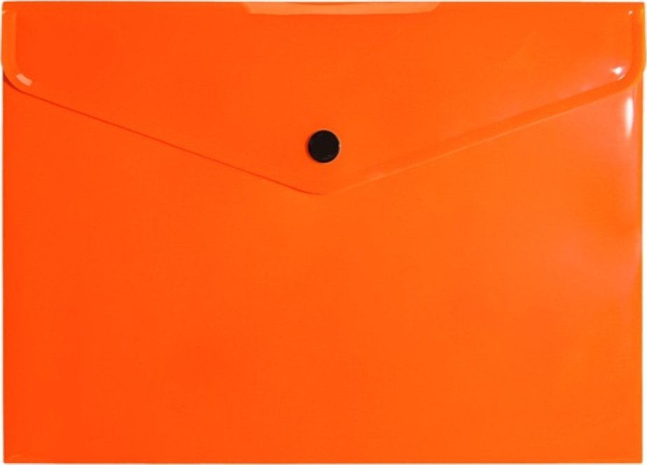 Biurfol Teczka kopertowa koperta na zatrzask A5 PP neon