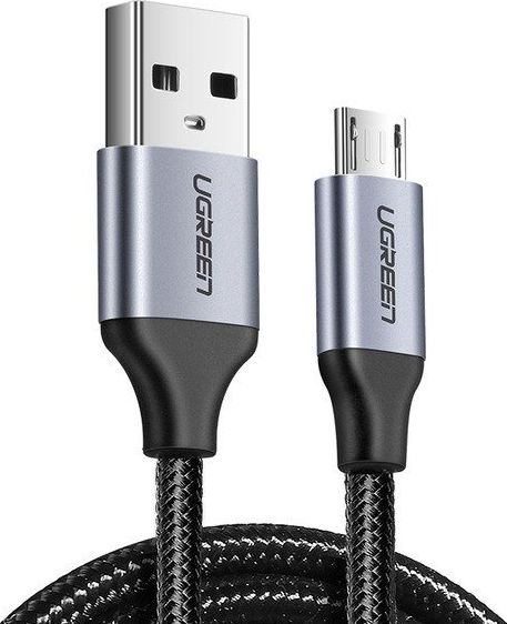 Kabel USB Ugreen USB-A - microUSB Czarny (60144)
