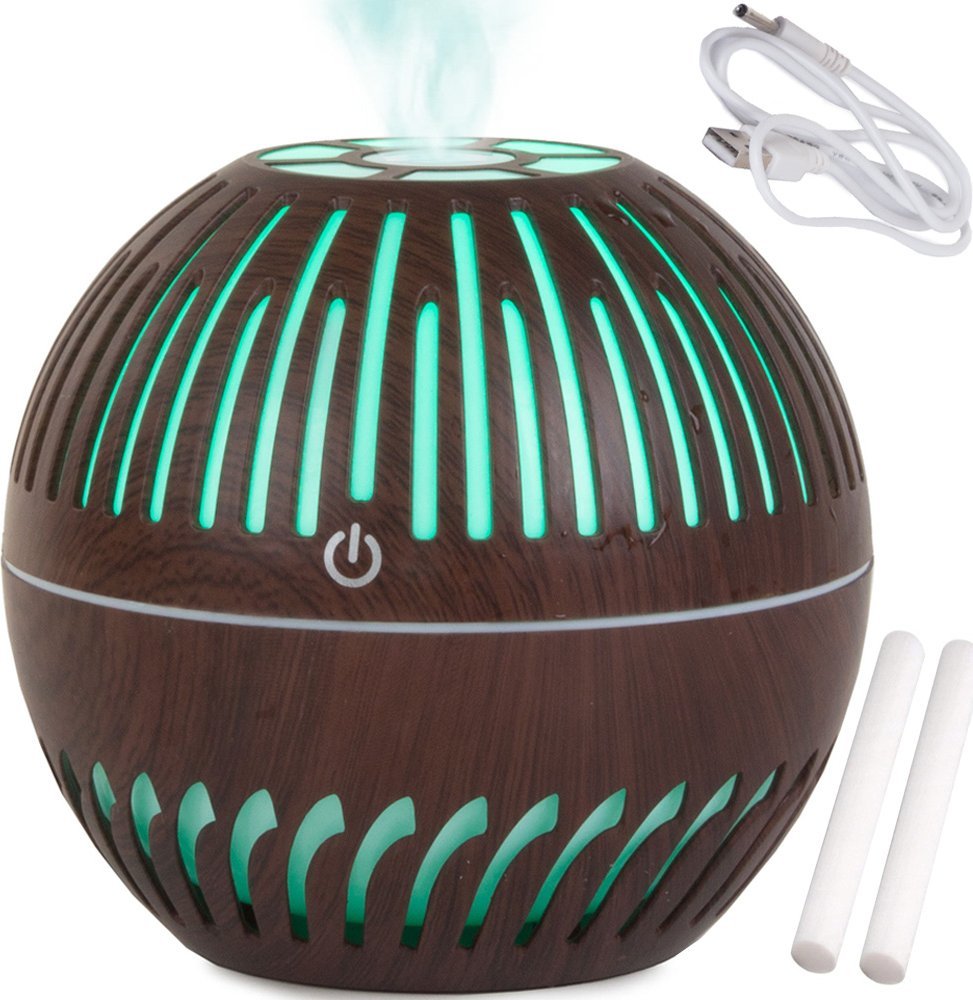 Nawilżacz powietrza Verk Nawilżacz powietrza dyfuzor zapachowy aromaterapia lampka nocna led rgb Nawilżacz powietrza dyfuzor zapachowy aromaterapia la