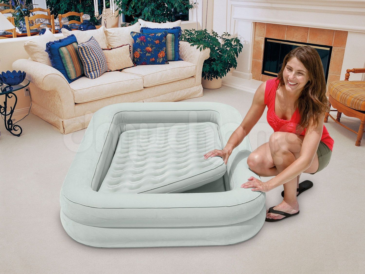 Intex Materac dmuchany dla dzieci 168 x 107 x 25 cm (66810)