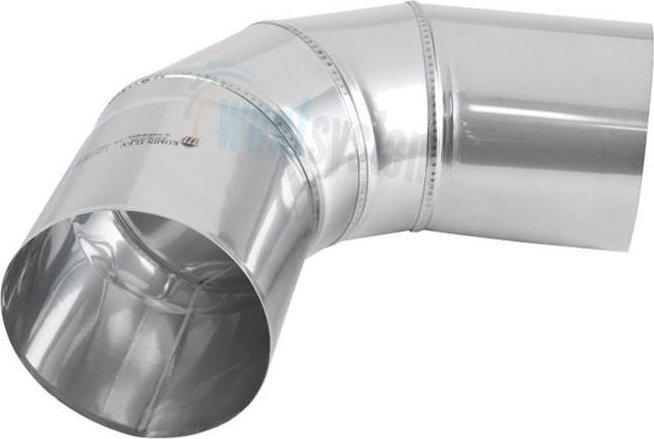 Master Kolanko spalinowe 90 ze stali nierdzewnej Ø200mm