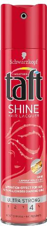 Schwarzkopf Taft Shine Lakier do włosów ultra mocny 250 ml