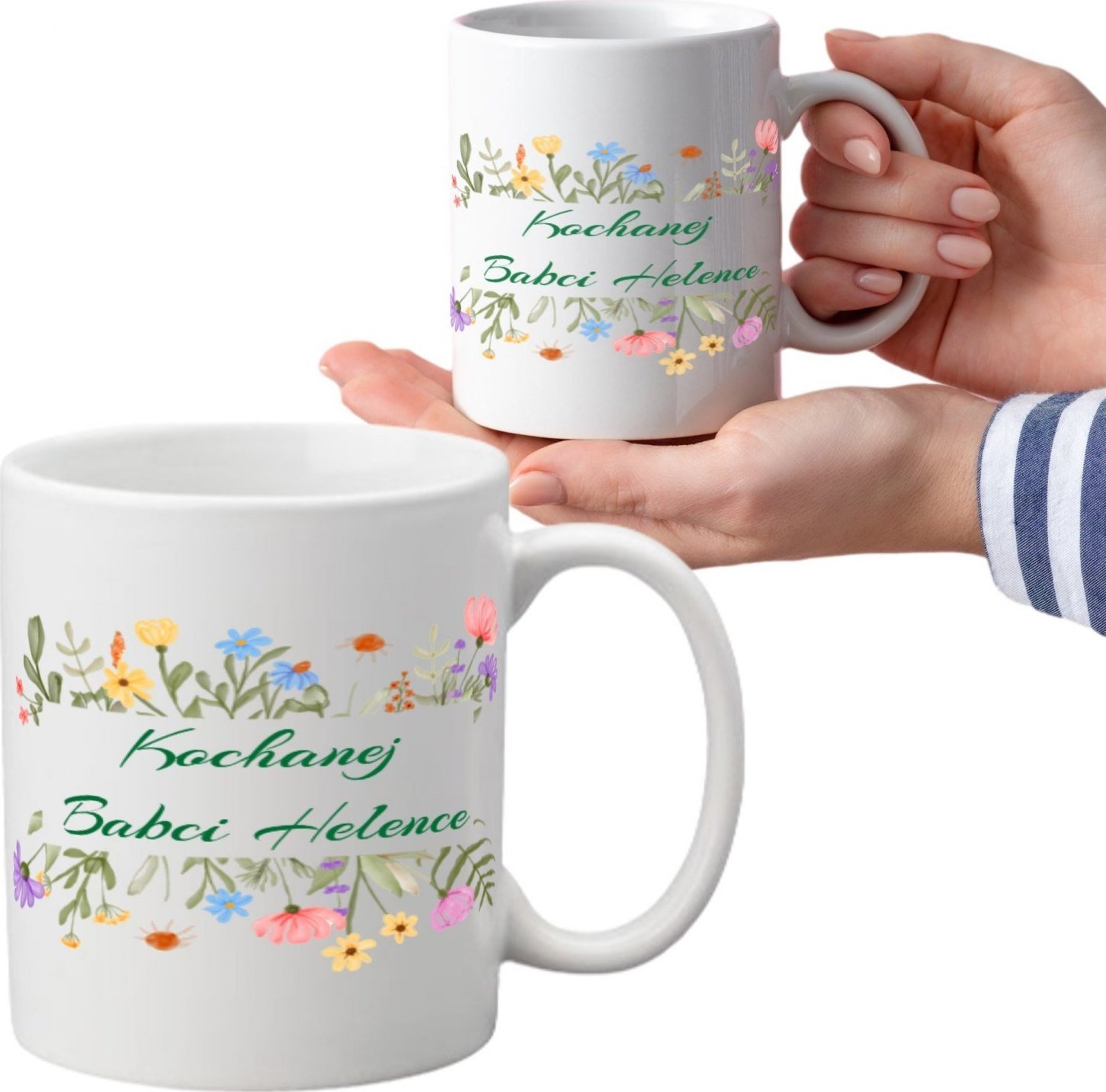 PrzydaSie Kubek Na Dzień Babci Babcia Z Nadrukiem Imię Prezent Z Imieniem Db2
