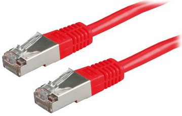 Value Kabel S/FTP (PiMF) Patch Cord Cat.6 red 10m (21.99.1381-40)