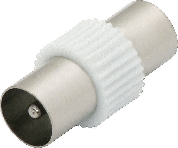 Blow 3002# Przejście antenowe: wtyk-wtyk plastik