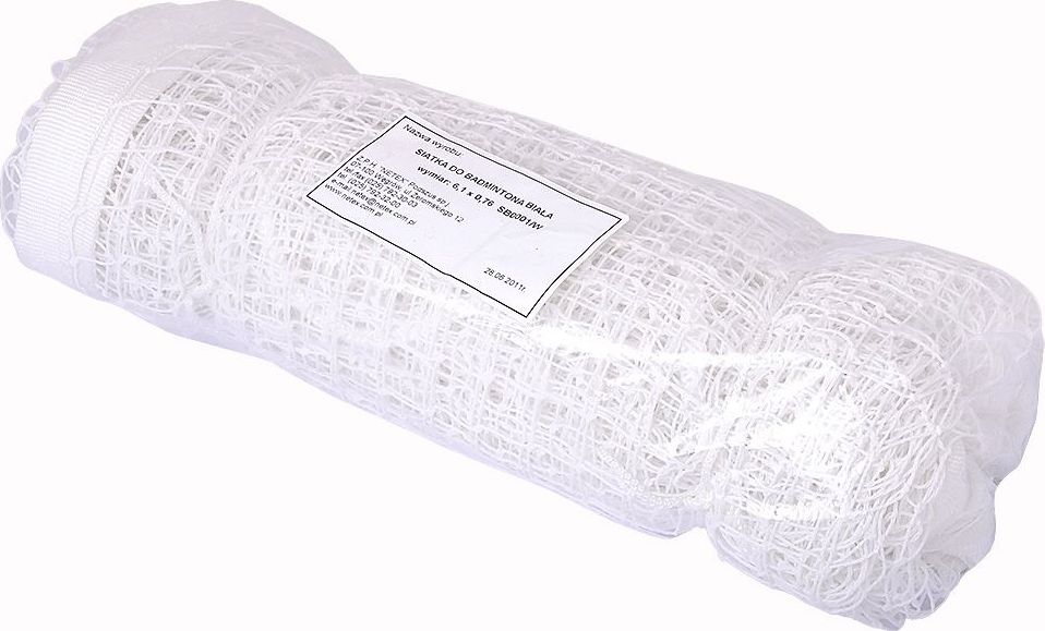 Netex Siatka do badmintona biała NETEX uniwersalny