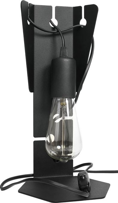 Lampa stołowa Lumes Czarna industrialna lampka biurowa - EXX248-Arbo