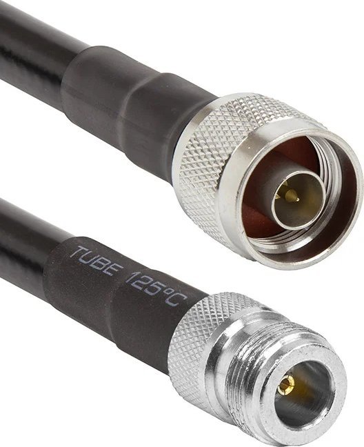 Hismart Kabelis LMR-400, 10m, N-male į N-female