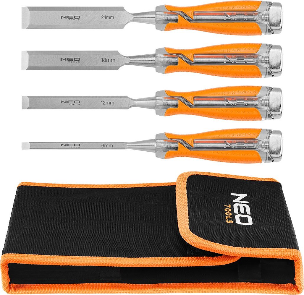 Neo Dłuta 6, 12, 18, 24, zestaw 4 szt. (37-900)